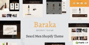 Baraka - Beard Oil, Beauty Cosmetic Store Shopify