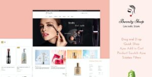 Beauty Store - Cosmetics , Fashion Shopify Theme