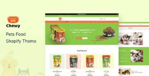 Chewy - Dog, Kitten & Pet Shop Shopify Theme