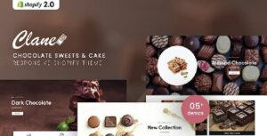 Clane - Chocolate Sweets & Cake Shopify Theme