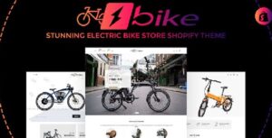 E-Bike Stunning Electric Bicycle Store Shopify