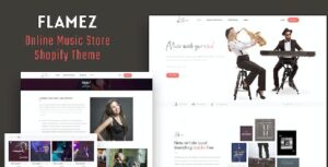 Flamez - Online Music Store Shopify Theme