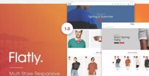 Flatly Multi Store Responsive Shopify Theme