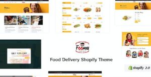 Fooma - Responsive Food Delivery Shopify Theme