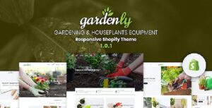 Gardenly Gardening & Houseplants Shopify Theme