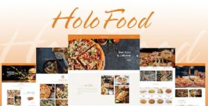 HoloFood - Fast Food & Restaurant Shopify Theme