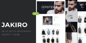 Jakiro Multi Store Responsive Shopify Theme