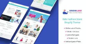 Kinder land - Kids Fashion Store Shopify Theme