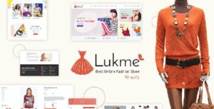 Lukme Sectioned Fashion Shopify Theme