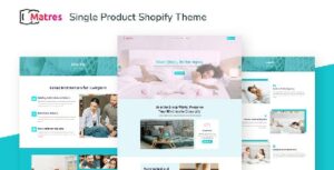 Matres - Responsive Single, OneProduct Shopify theme