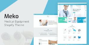 Meko - Medical Store Shopify Theme