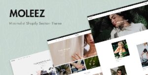 Moleez - Minimalist Shopify Theme