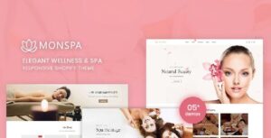 Monspa - Elegant Wellness & Spa Shopify Theme