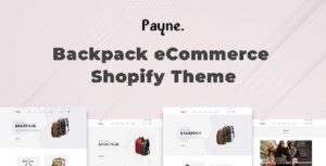 Payne - Backpack eCommerce Shopify Theme