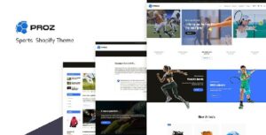 Proz - Sports Store Shopify Theme