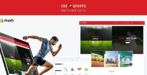 Zoe - Sport Store Shopify Theme