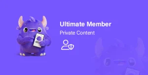 Ultimate Member Private Content Addon